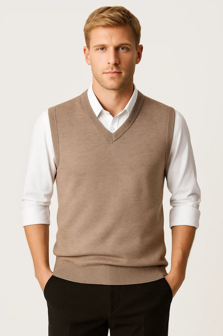 Men's V-Neck Sweater Vest
