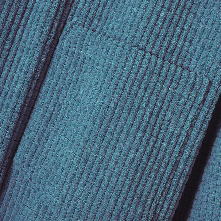 Corduroy Shirt with Hood