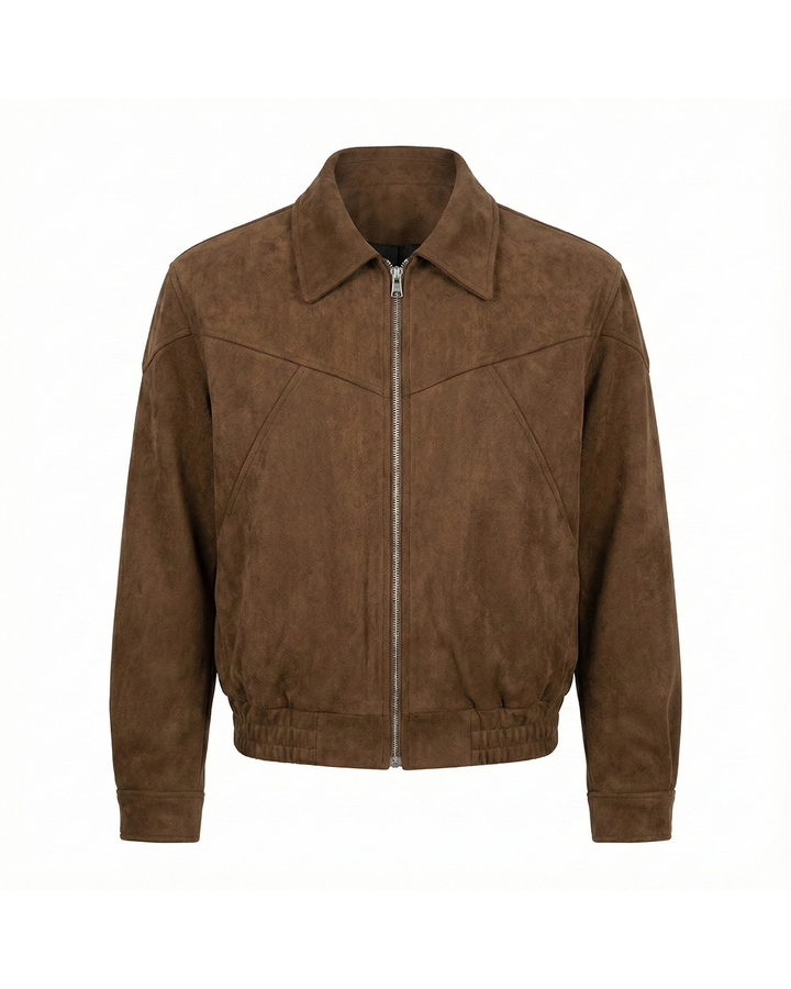 Trenton Smooth Suede Bomber