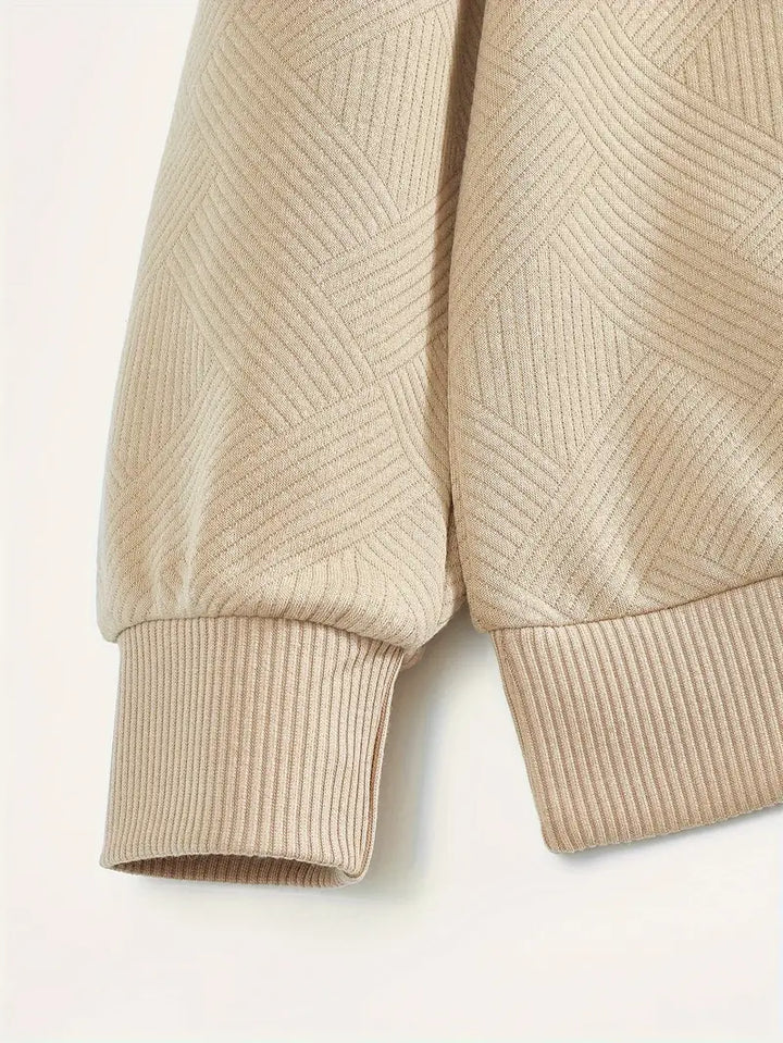 Men's Geometric Knit PUllover