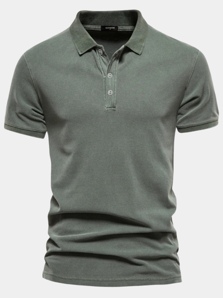 Men's Classic Cotton Polo Shirt