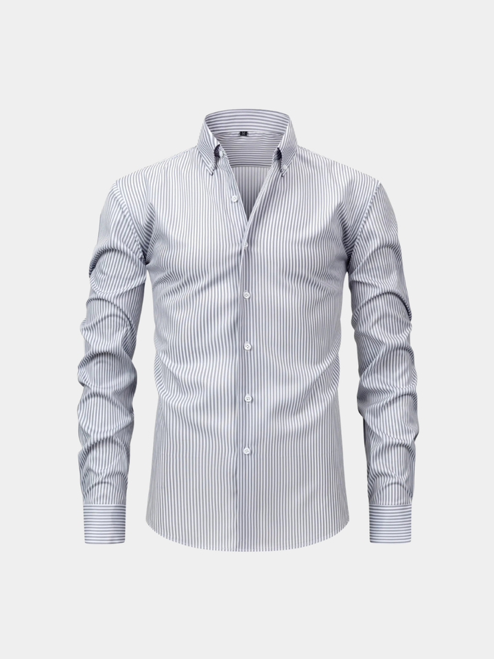 Men's Striped Stretch Shirt