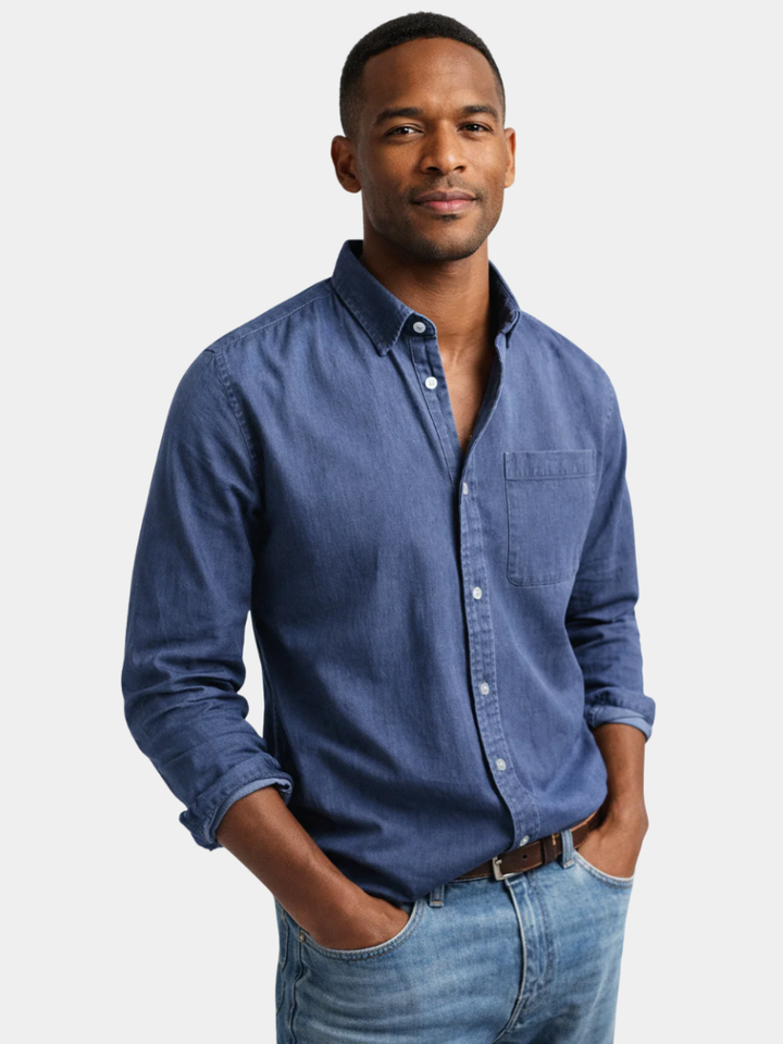 Men's Tailored Button-Up Shirt