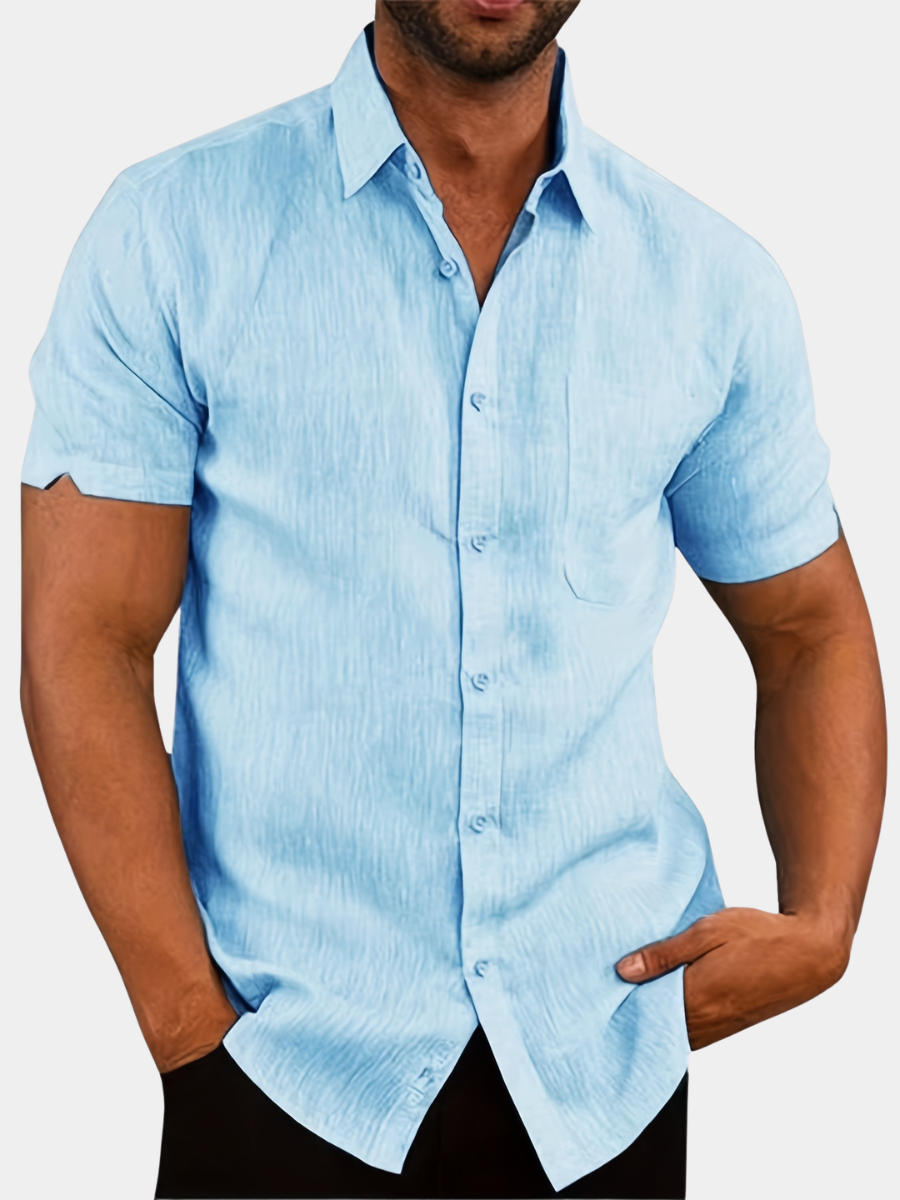 Men's Linen Cotton Shirt