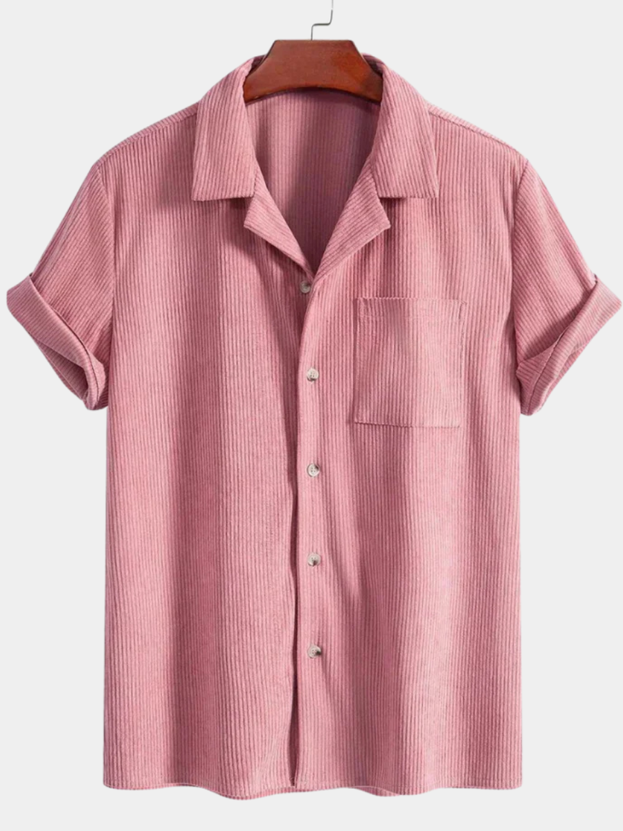 Men's Short Sleeve Cuban Shirt