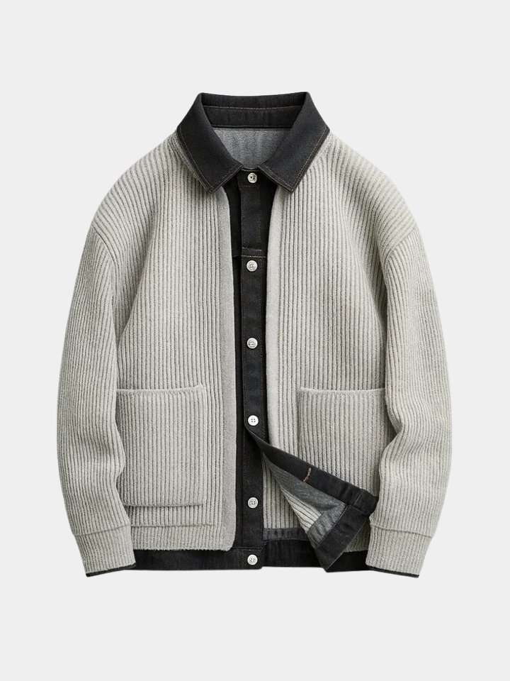 Men's Premium Knit Cardigan Jacket