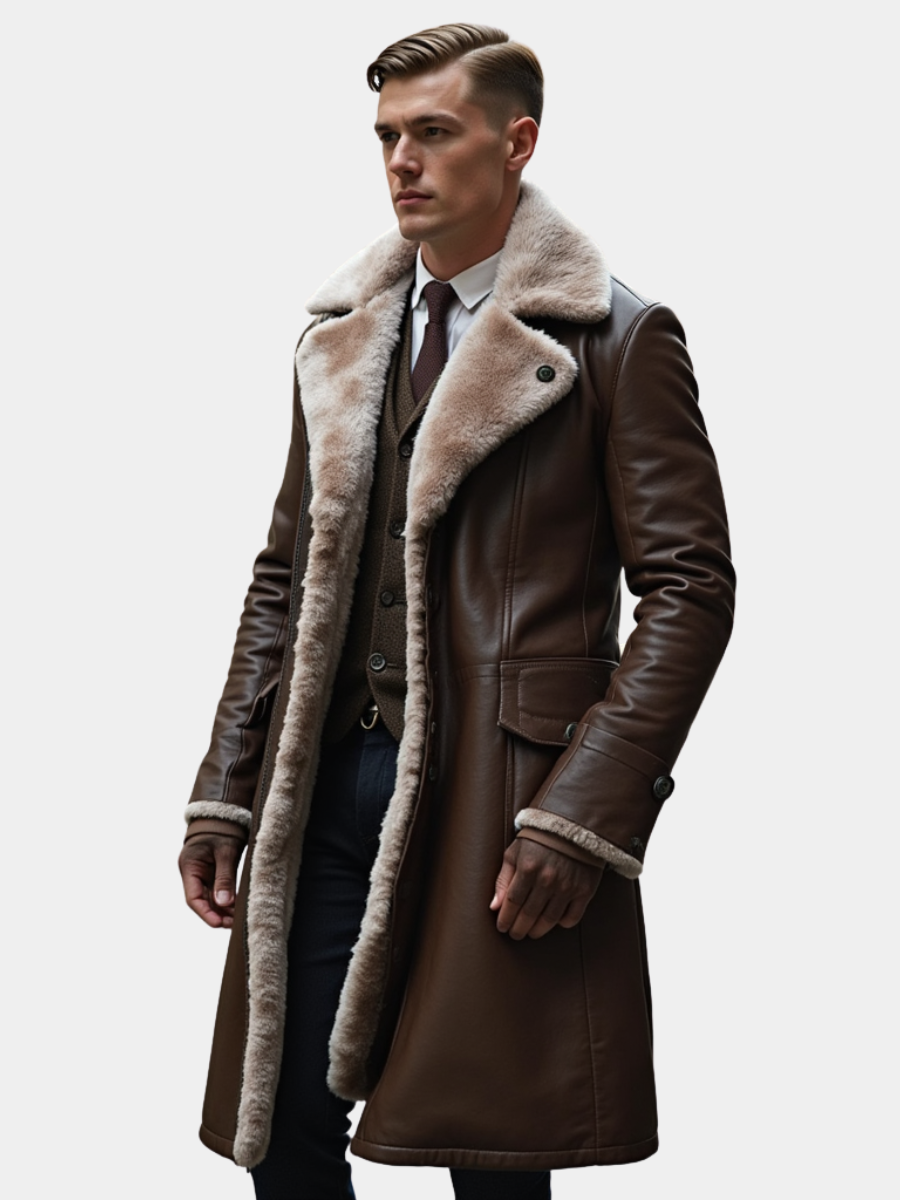 Men's Heritage Fur Lined Coat