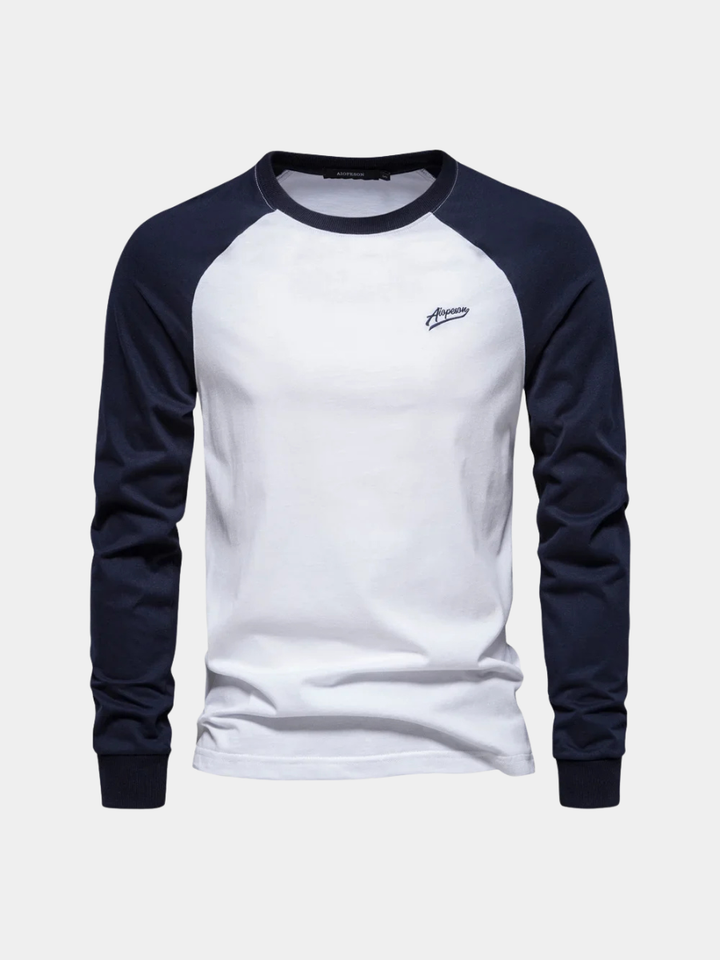 Men's Contrast Raglan Shirt