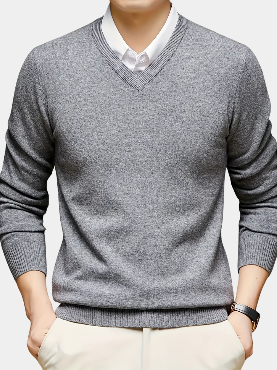 Men's V Neck Sweater