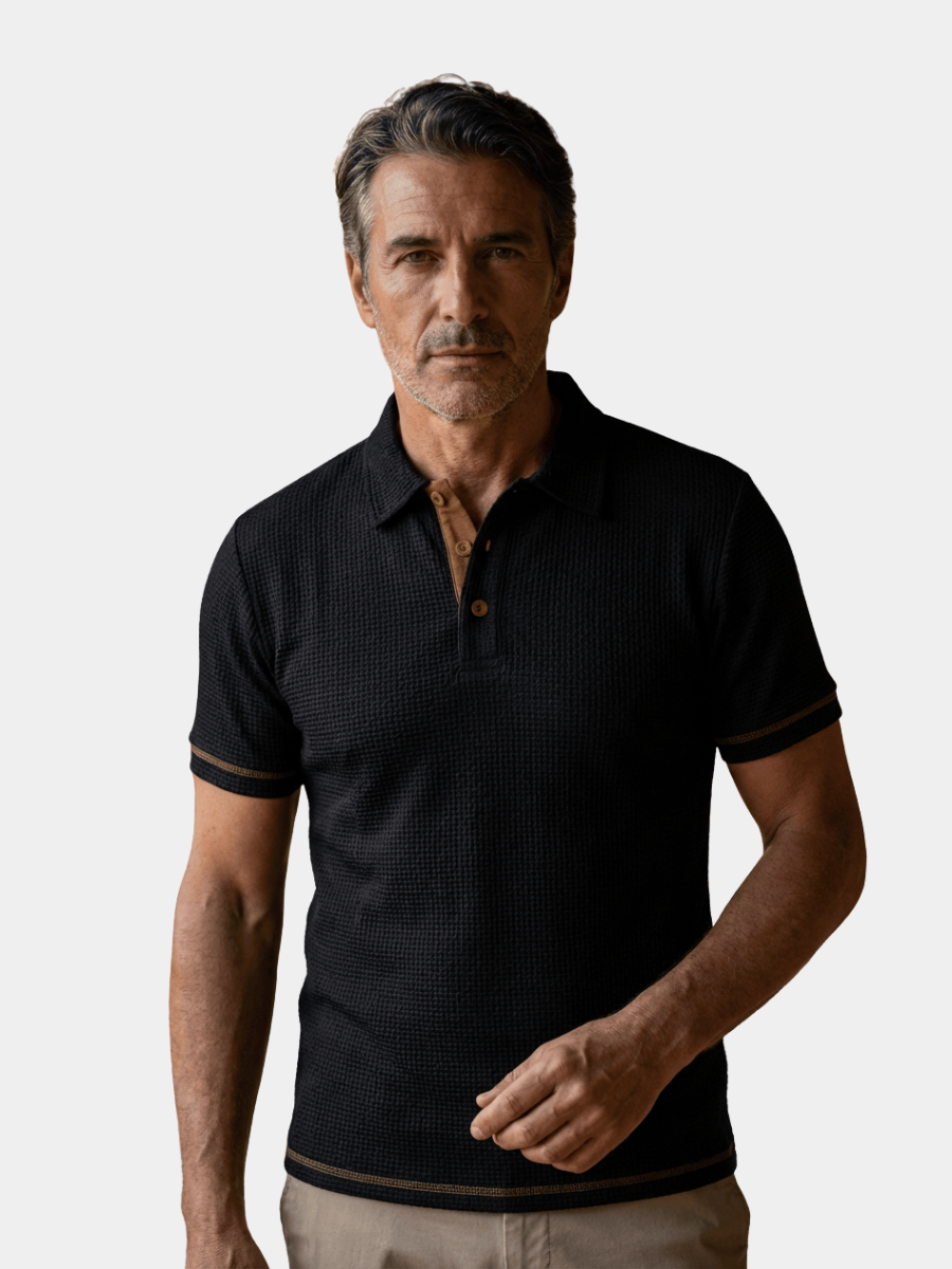 Men's Breathable Modern Polo Shirt