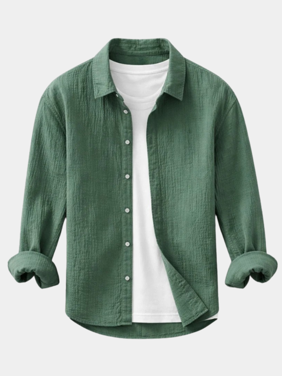 Men's Gauze Cotton Shirt