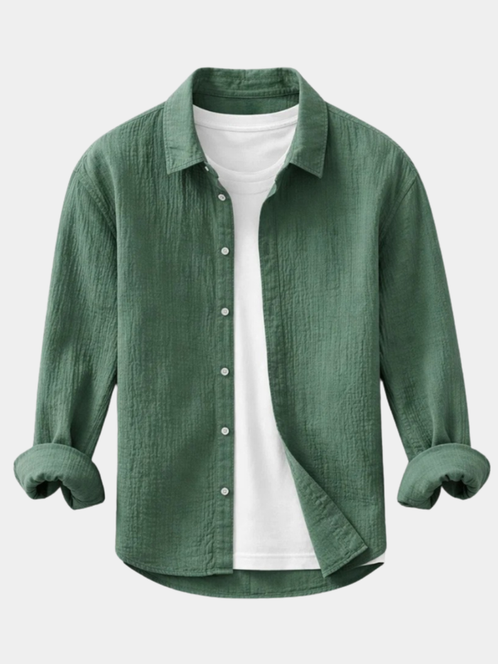 Men's Gauze Cotton Shirt