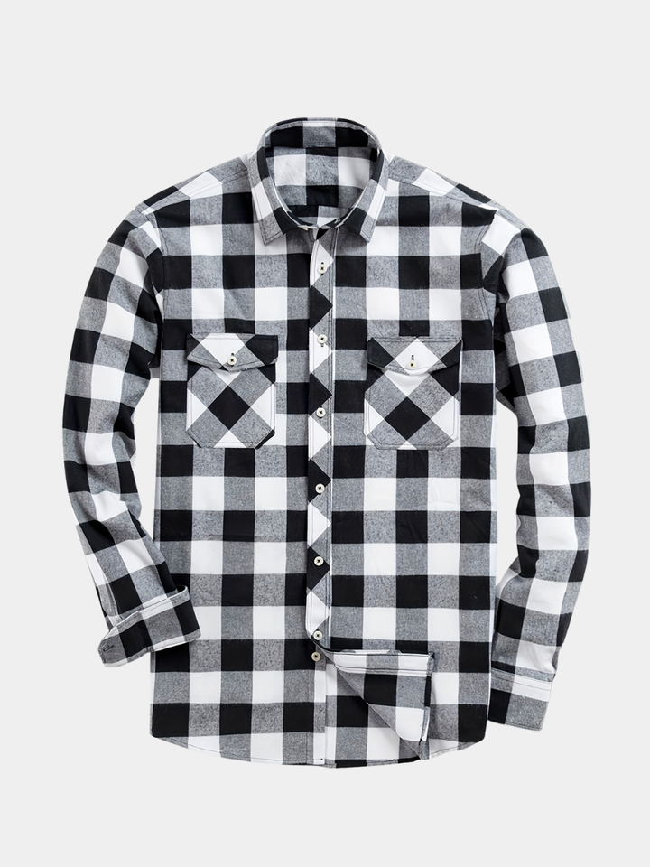 Men's Plaid Flannel Shirt