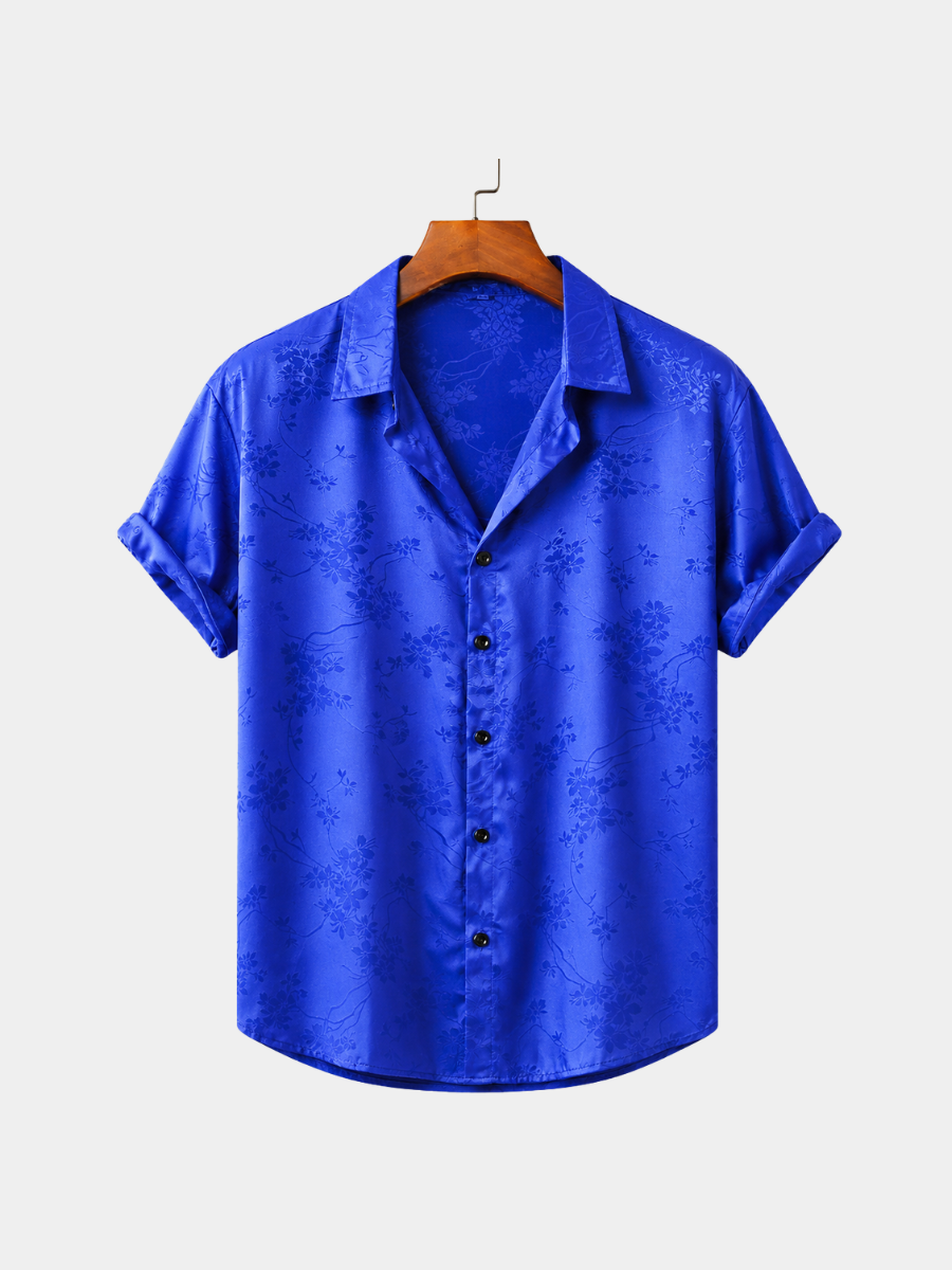 Men's Floral Short Sleeve Shirt