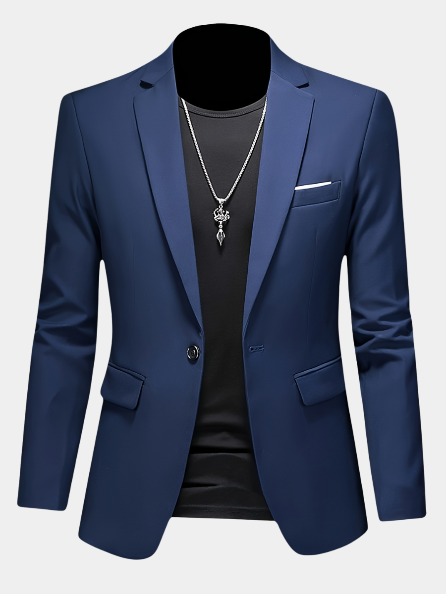 Men's Skinny Lapel Blazer
