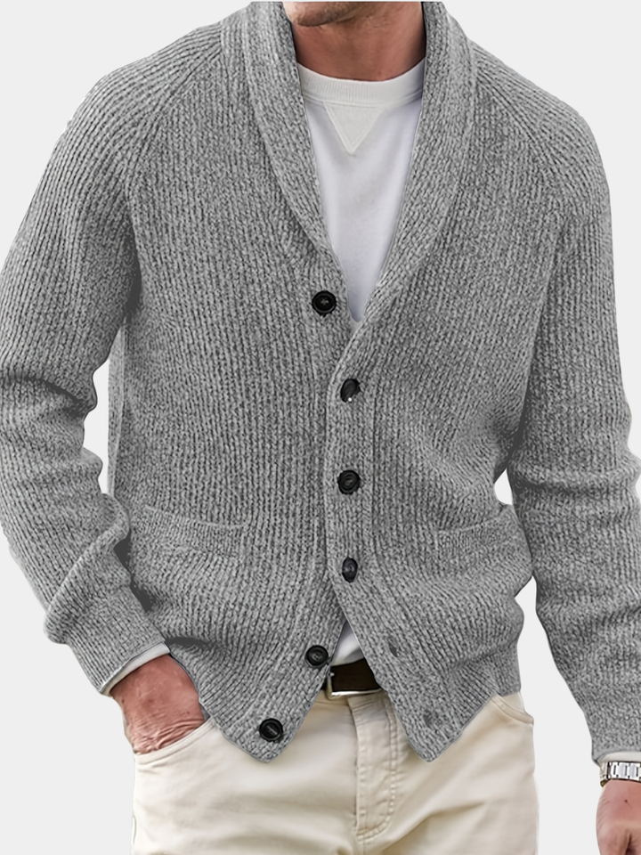 Men's Button Knit Cardigan