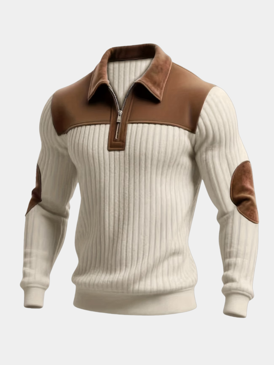 Men's Ribbed Knit Sweater
