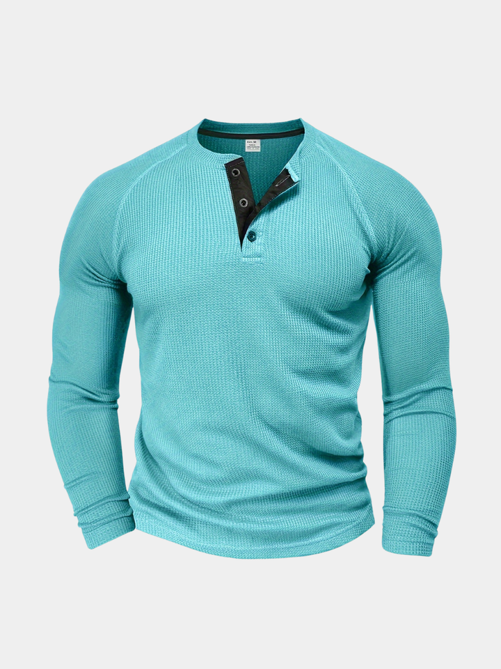 Men's Crew Neck Knit Shirt
