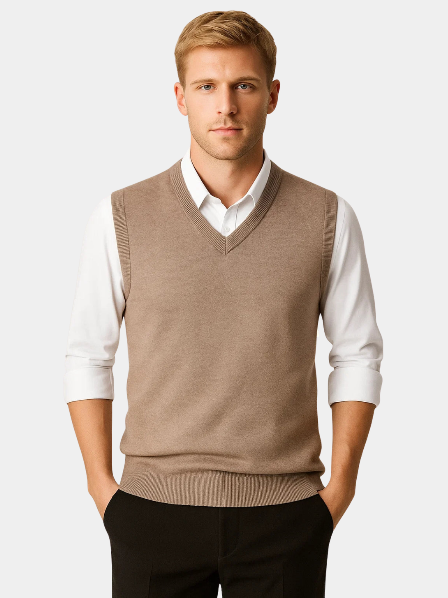Men's V-Neck Sweater Vest