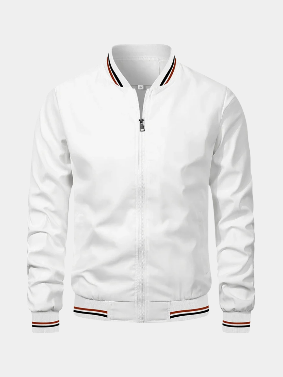 Men's Contrast Bomber Jacket