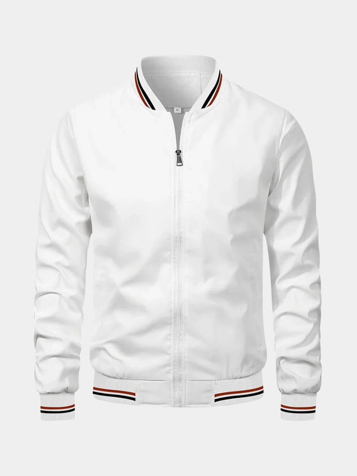 Men's Contrast Bomber Jacket