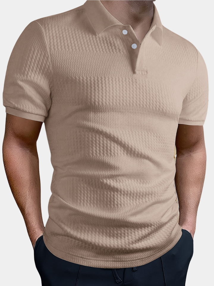 Men's Stretch Knit Polo Shirt