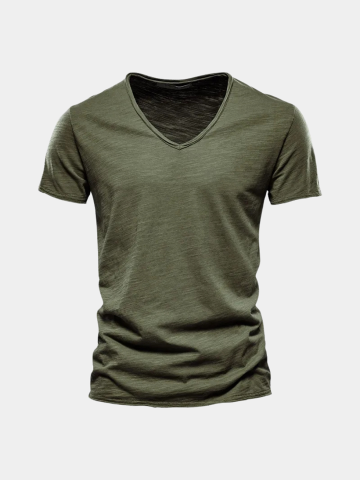 Men's Ribbed Summer T-Shirt