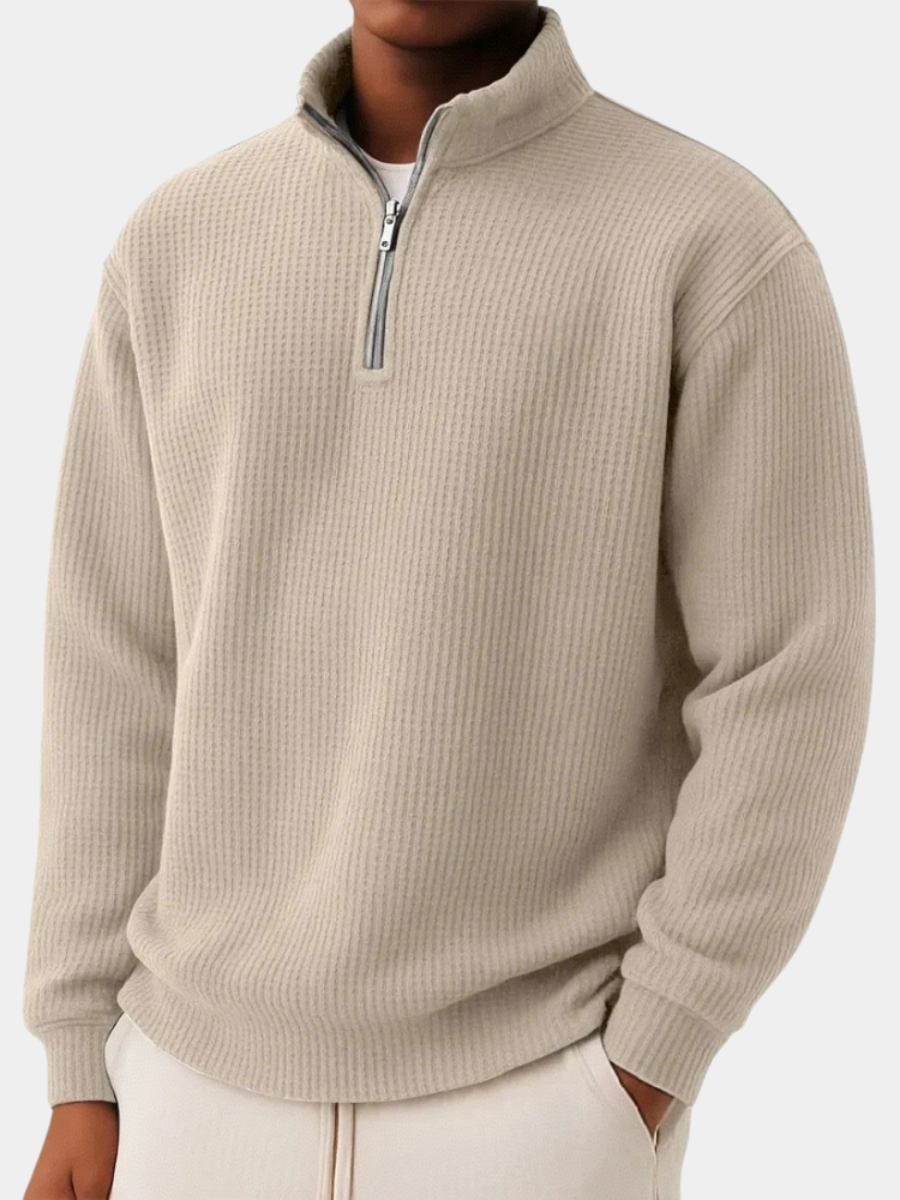 Men's Knit Half Zip Sweater