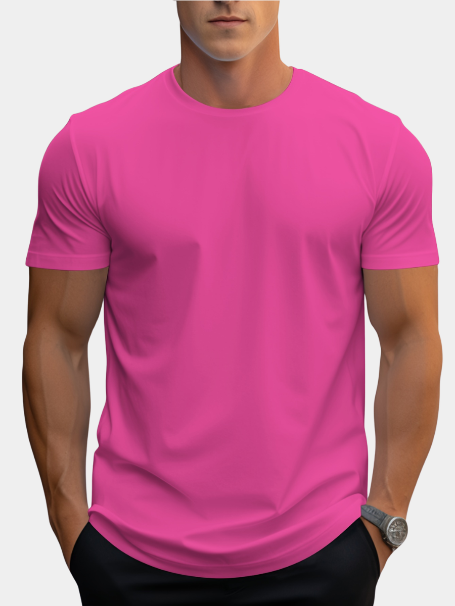 Men's Basic Crew Neck T-Shirt