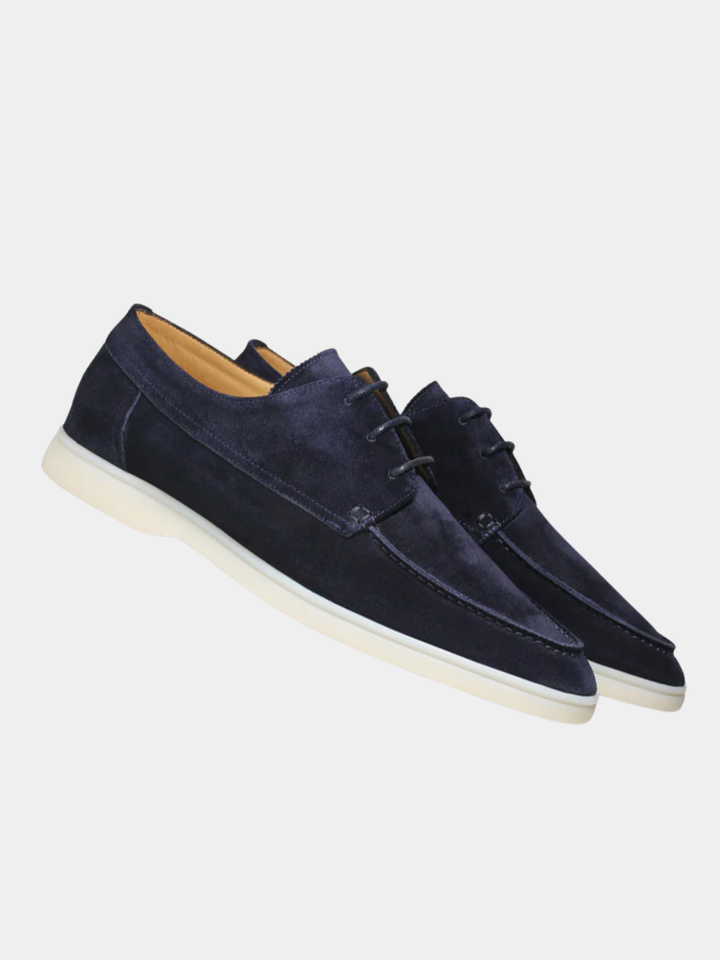 Men's Suede Boat Shoes