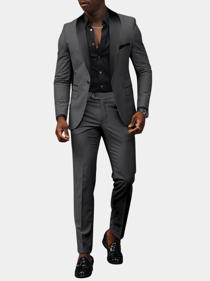 Men's Single Button Suit