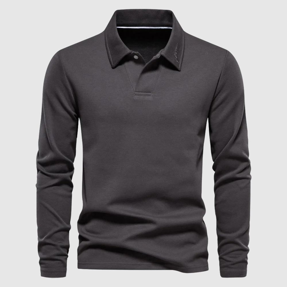 Elegant Men'S Polo