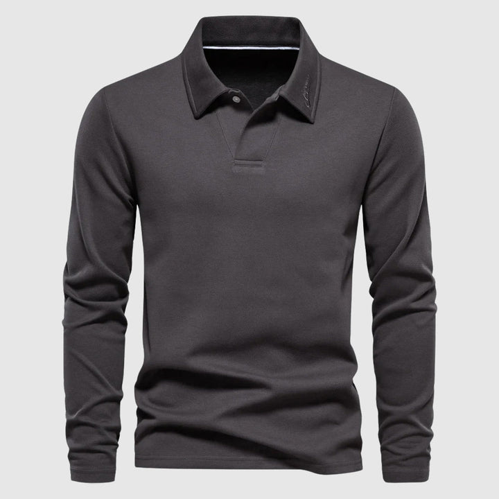 Elegant Men'S Polo