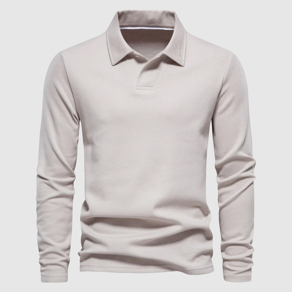 Elegant Men'S Polo