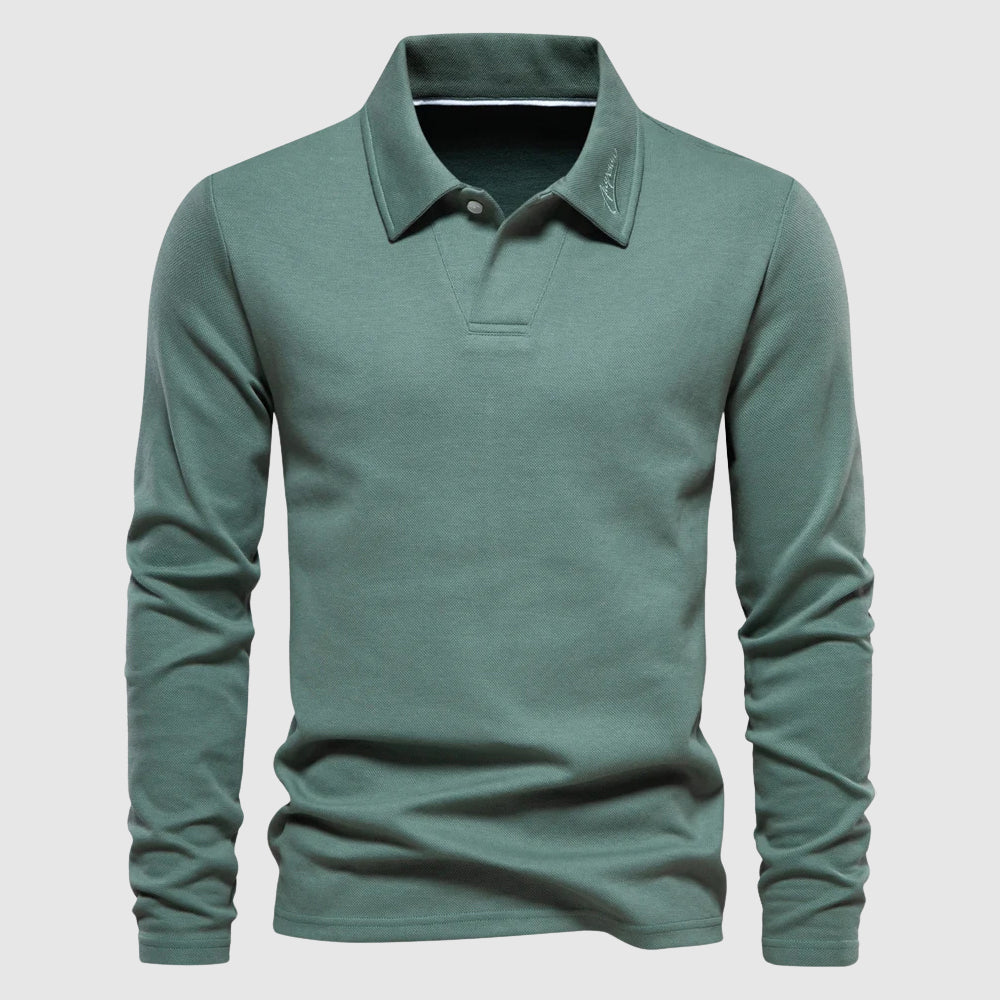 Elegant Men'S Polo