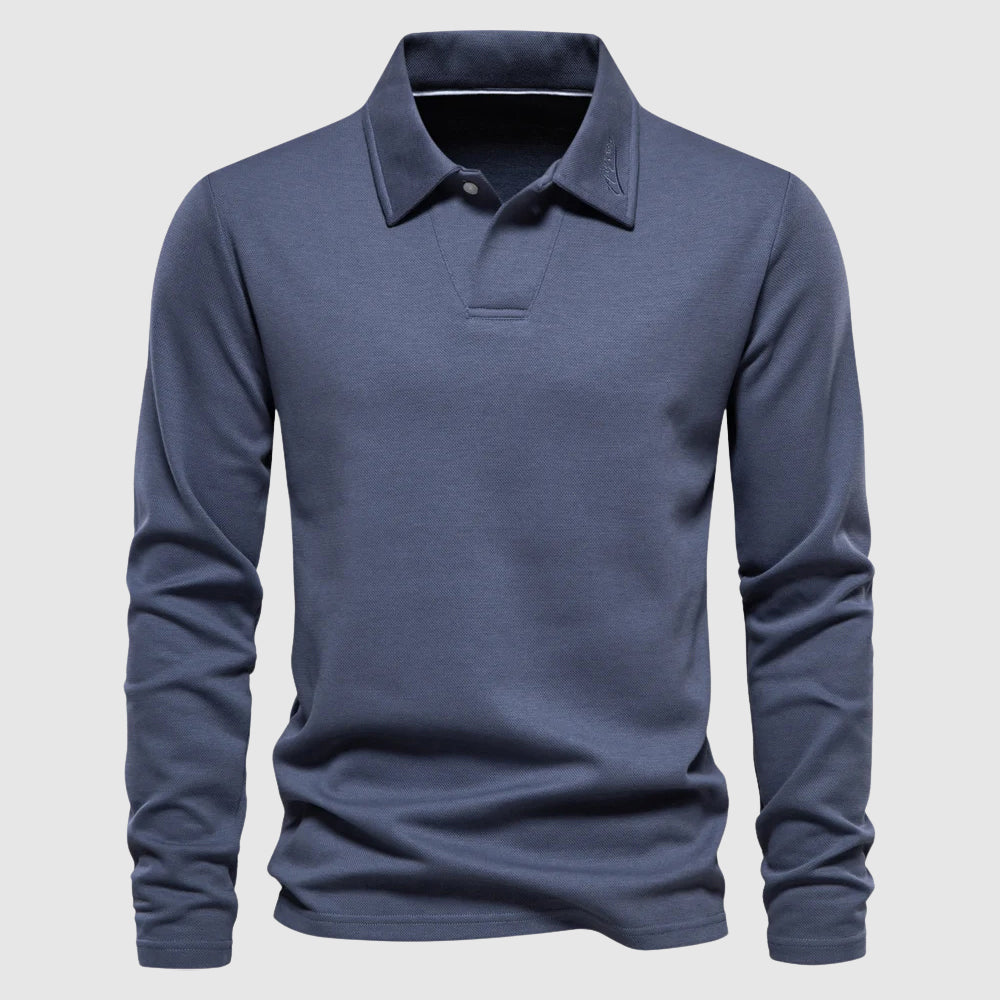 Elegant Men'S Polo
