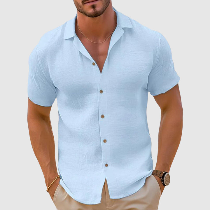 Men's Relaxed Collar Shirt