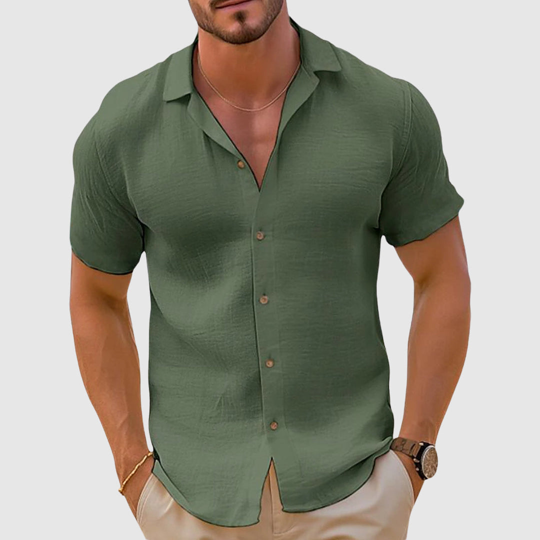 Men's Relaxed Collar Shirt