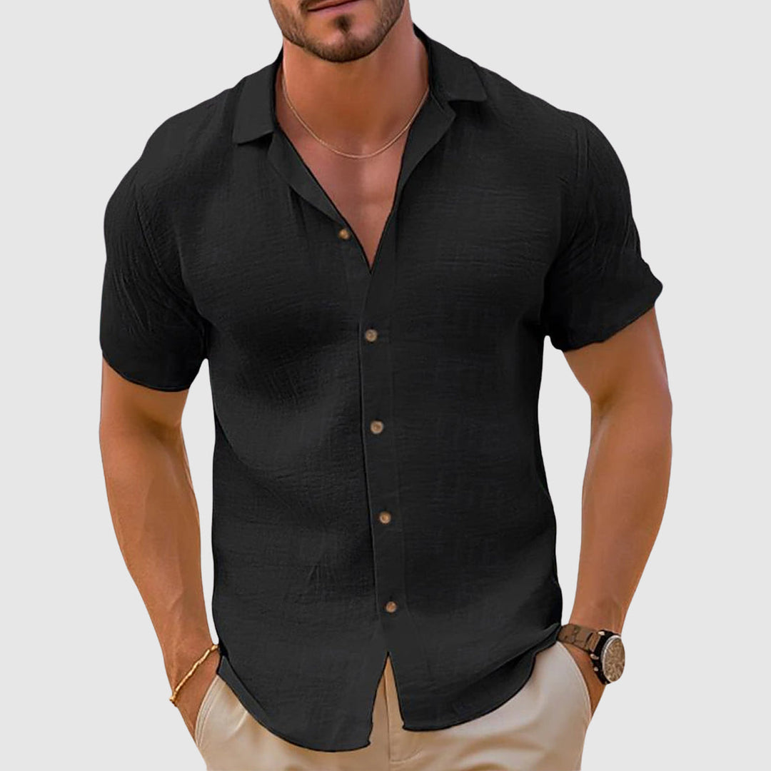 Men's Relaxed Collar Shirt