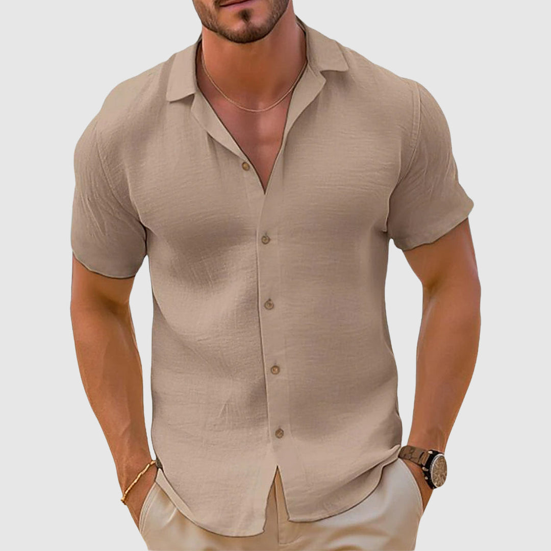 Men's Relaxed Collar Shirt