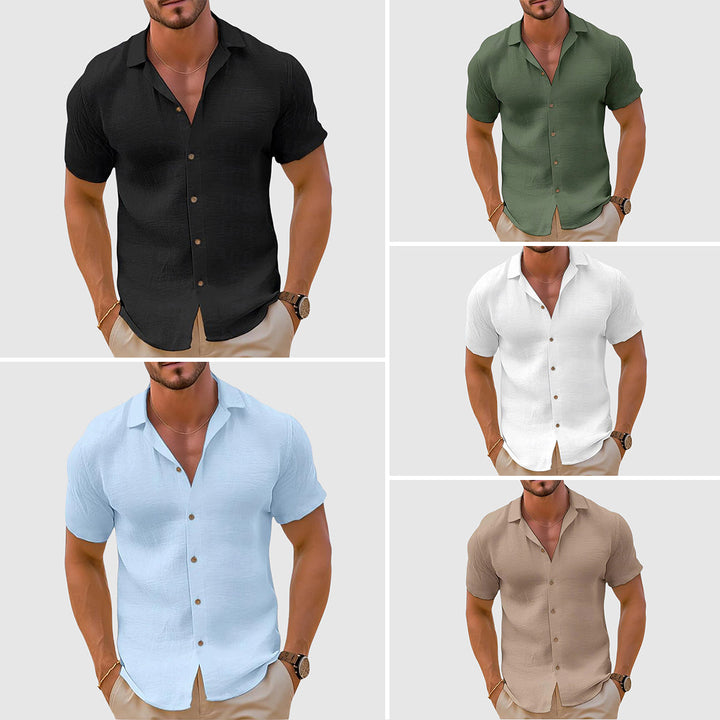 Men's Relaxed Collar Shirt