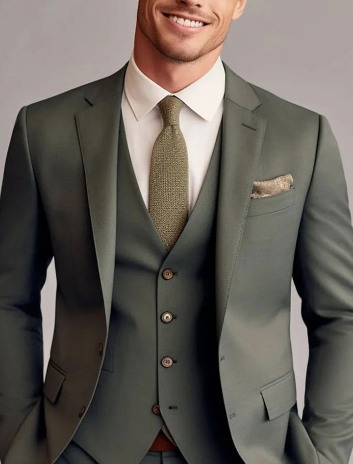 Men's Two Button Suit