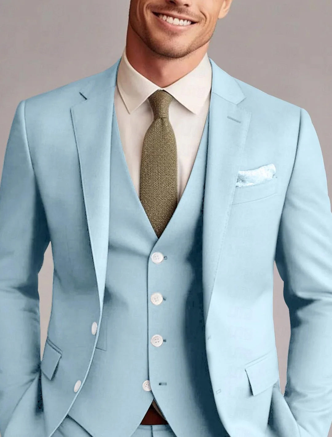 Men's Two Button Suit