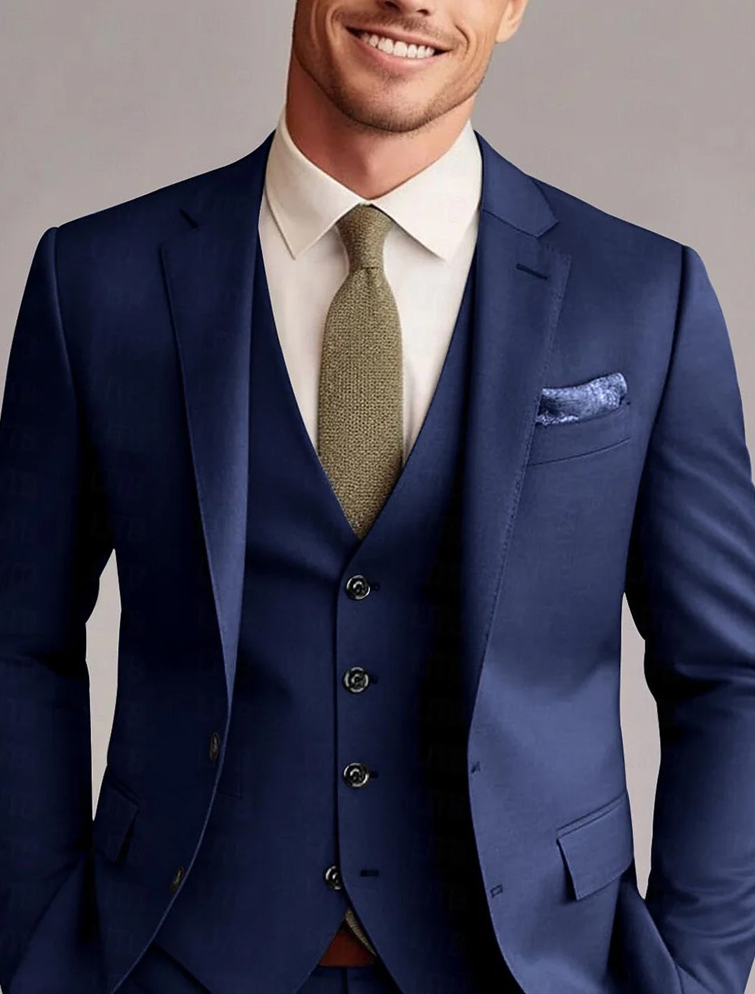 Men's Two Button Suit