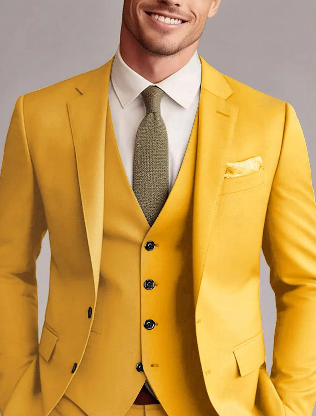 Men's Two Button Suit