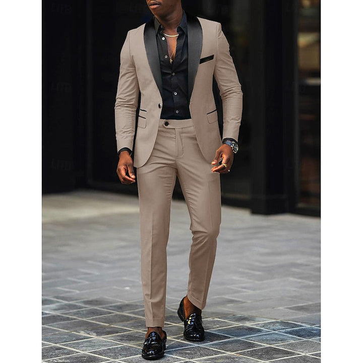 Men's Single Button Suit