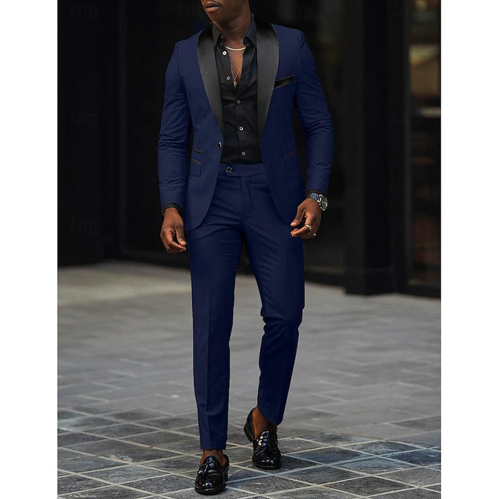 Men's Single Button Suit
