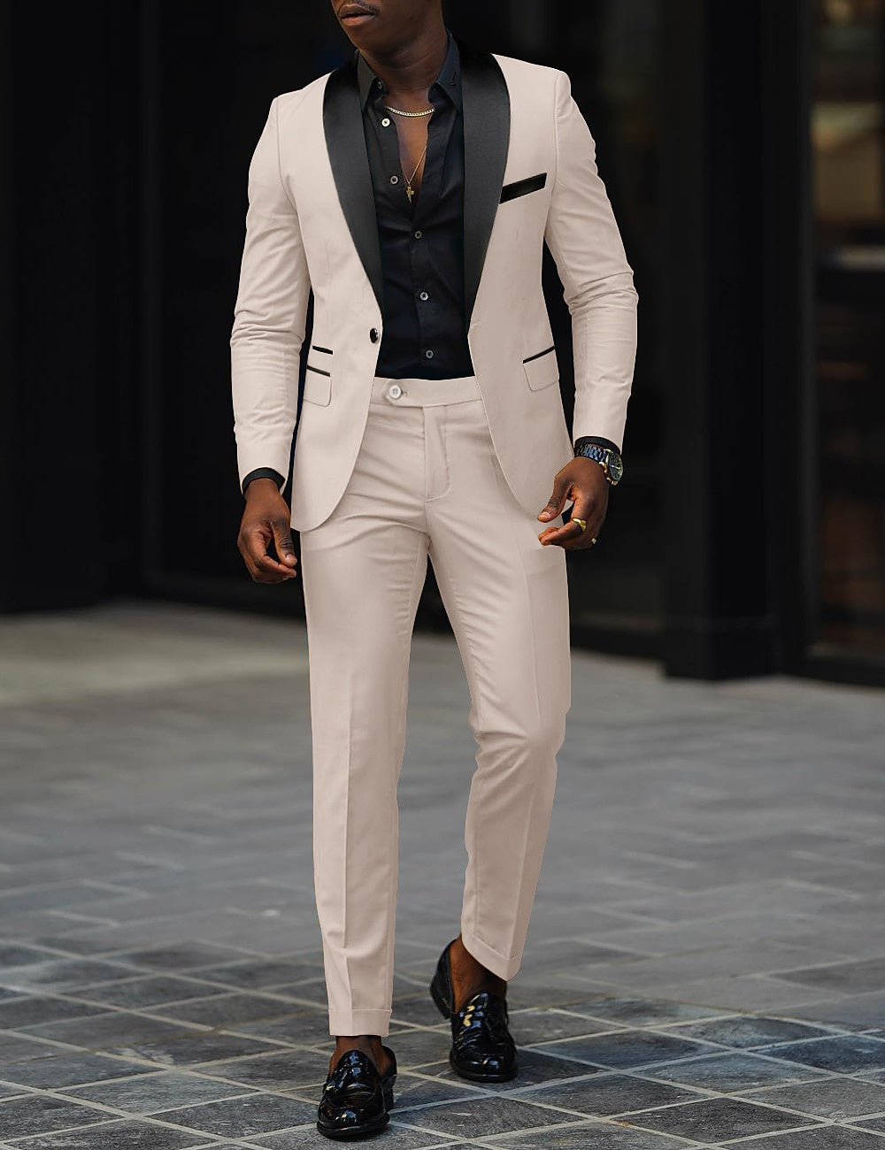 Men's Single Button Suit