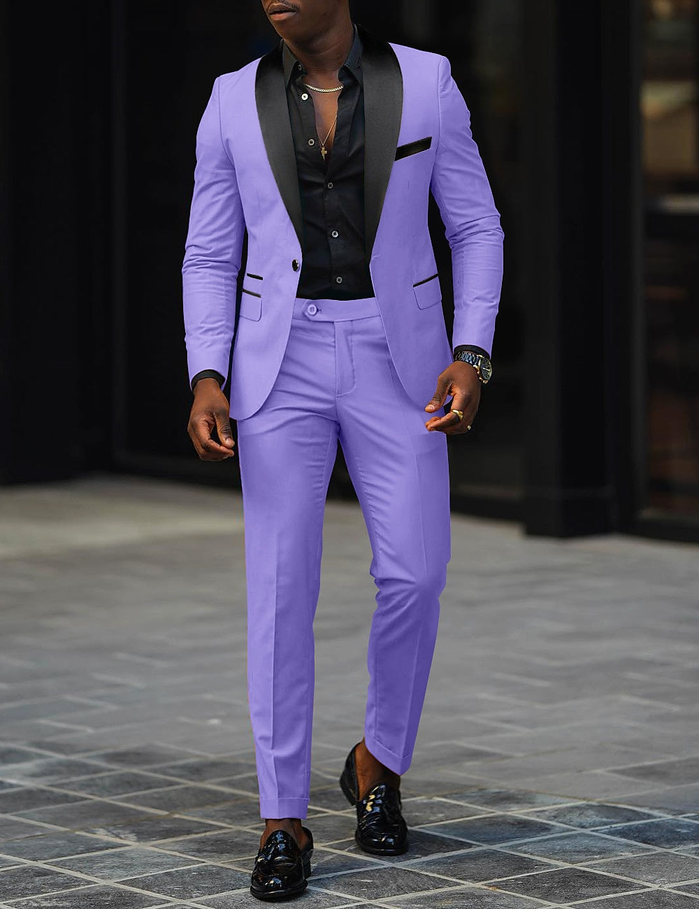 Men's Single Button Suit