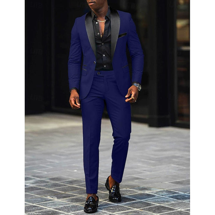 Men's Single Button Suit